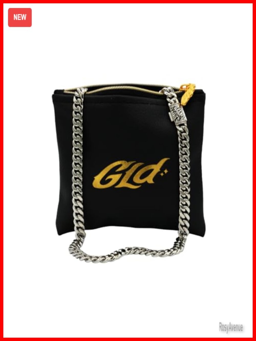 Gold Plated Micro Cuban Link Chain with Storage Pouch